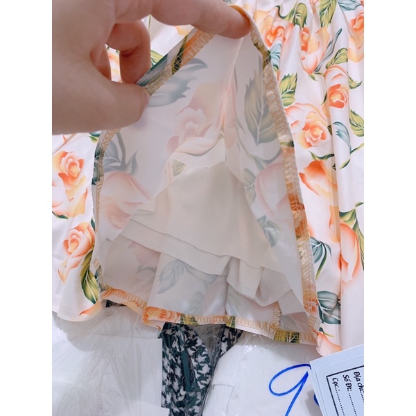 (Mẫu mới) đầm hoa xinh xoè 2 lớp, free size | BigBuy360 - bigbuy360.vn
