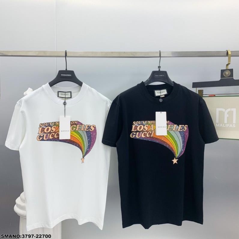 Áo Phông GC Nam Nữ In Hình Cầu Vồng Siêu Đẹp - Áo Thun GC Nam Nữ In Chữ Ngực Siêu Chất -Dũng Buotique