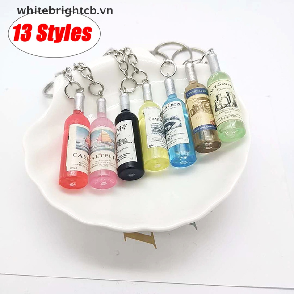 / / Myvn / / Móc Khóa Hình Chai Bia Bằng Acrylic Nhiều Kiểu Dáng Khác Nhau Dùng Làm Quà Tặng