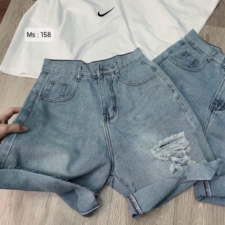 💕 Quần Jeans Ngố Rách ( Hình Thật )