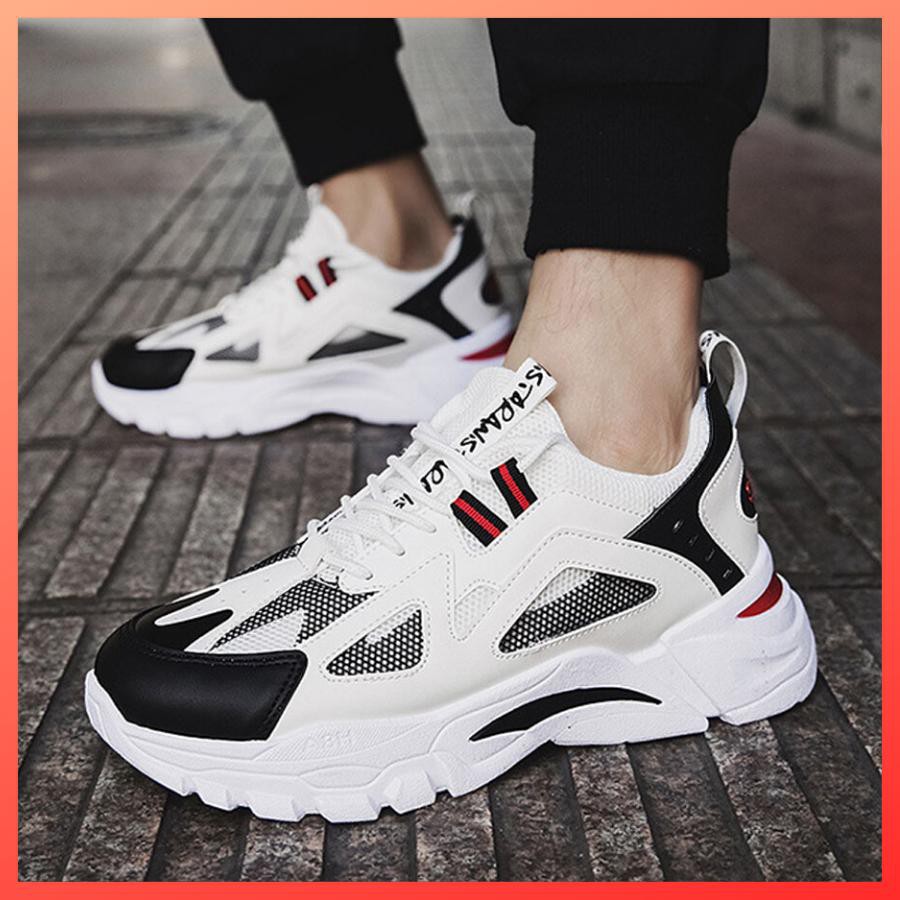 Giày sneaker đế cao nam D553 shop Địch Địch chuyên giày thể thao nam