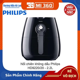 Mua Nồi Chiên Không Dầu Philips HD9220/20 2.2L✅Bảo Hành Chính Hãng 02 Năm