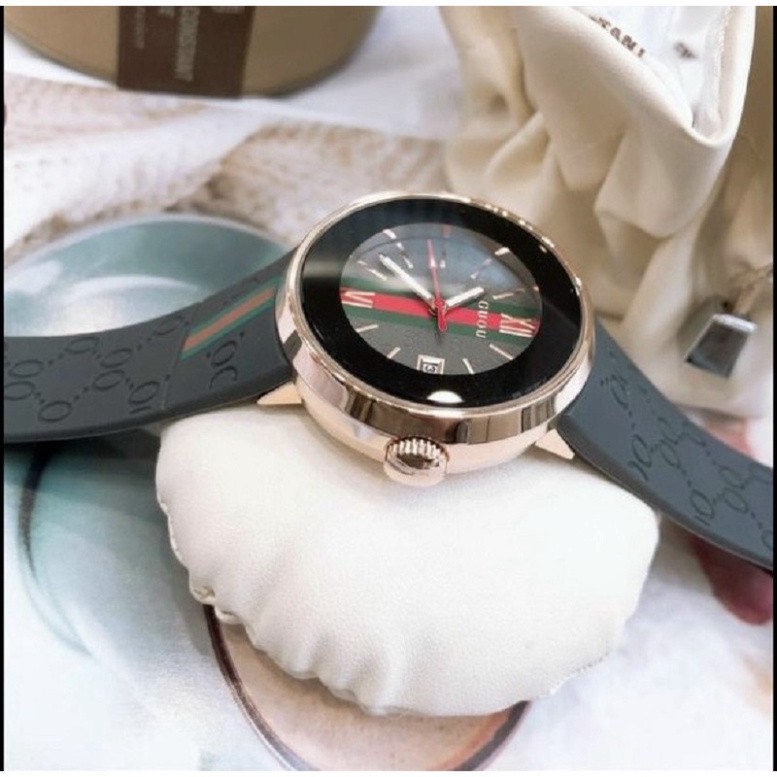 đồng hồ thời trang nữ Guou đeo tay dây cao su silicon  hàng đẹp cao cấp chống  nước bảo hành 12 tháng -DH06 | BigBuy360 - bigbuy360.vn