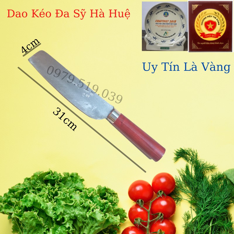 [Chính Hãng] Dao Thái Thịt Bò, Gọt Hoa Quả, Thép Nhíp Xịn 100% ĐA SỸ - HÀ HUỆ