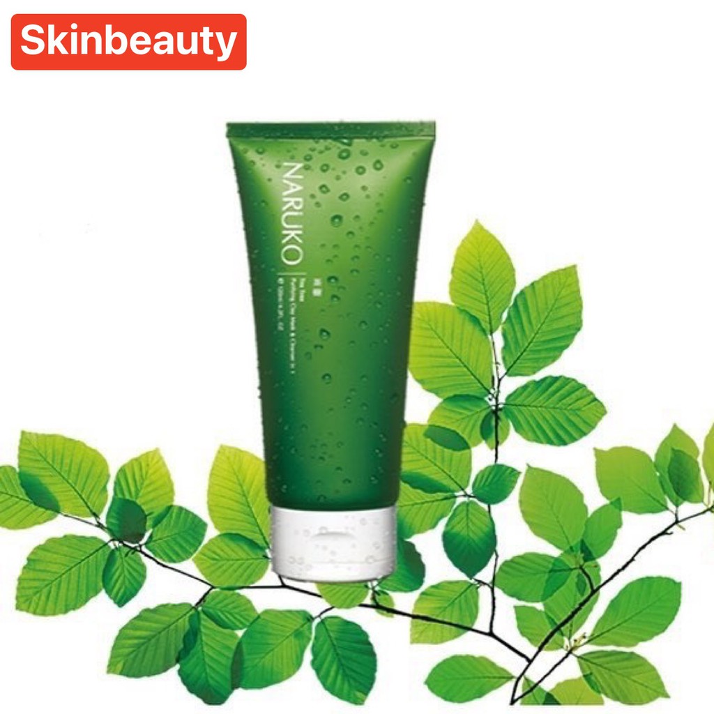Sữa rửa mặt Naruko trà tràm dạng bùn Tea Tree Purifying Clay Mask and Cleanser - ''HÀNG CHÍNH HÃNG'' | BigBuy360 - bigbuy360.vn