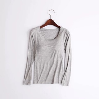 Áo cotton nữ kèm bra