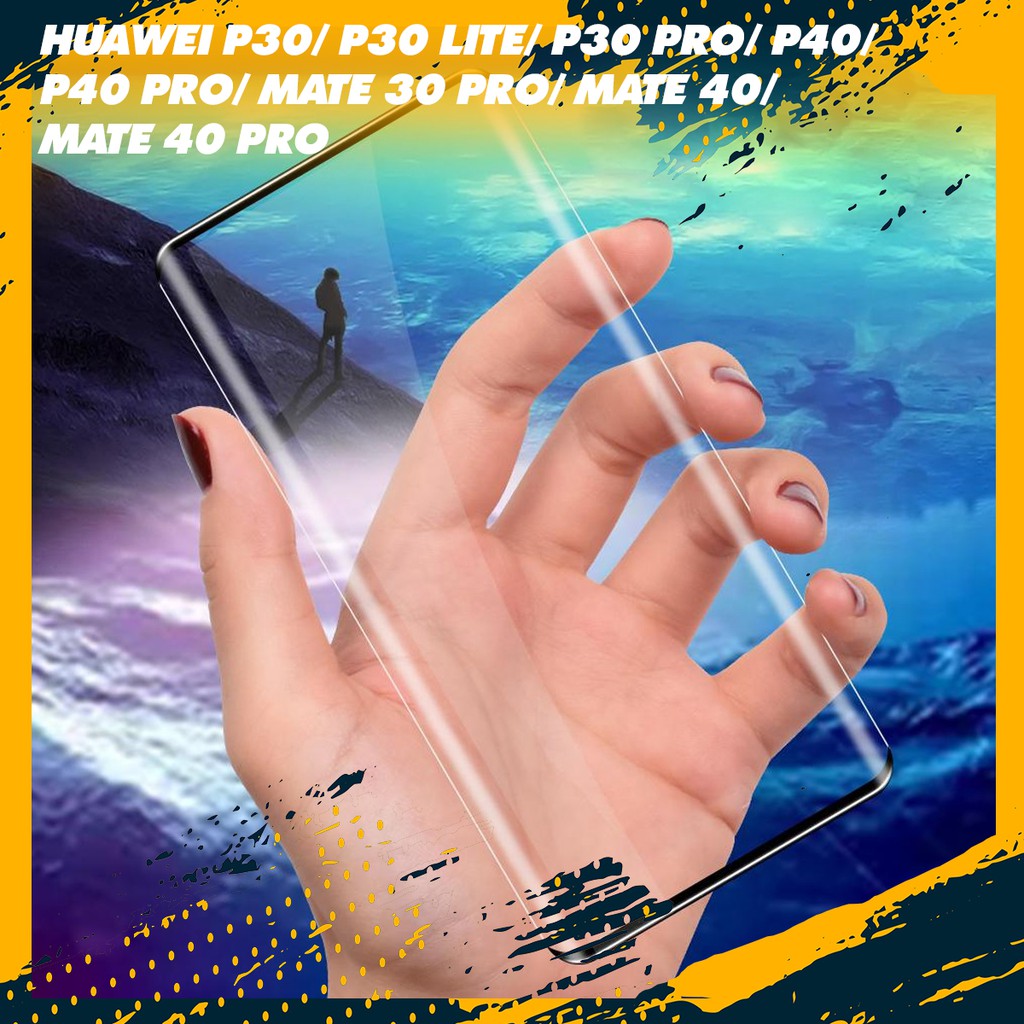 Kính cường lực cho Huawei P30/ P30 Lite/ P30 Pro/ P40/ P40 Pro/ Mate 30 Pro/ Mate 40/ Mate 40 Pro hi