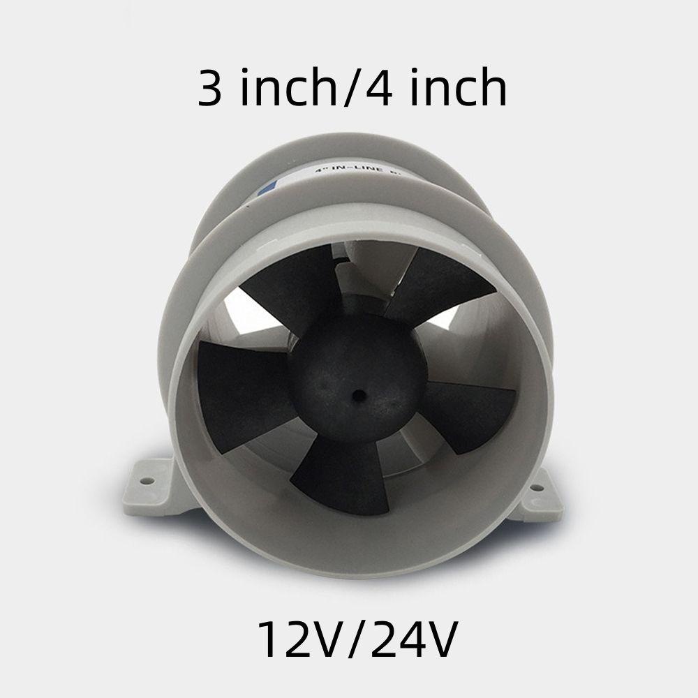 Quạt Thông Gió 12 / 24V Chuyên Dụng Cho Tàu Thuyền