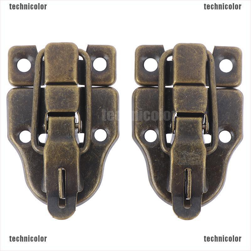 [top-COD] Set 2 Chốt Khóa Hộp Trang Sức Bằng Kim Loại Cổ Điển