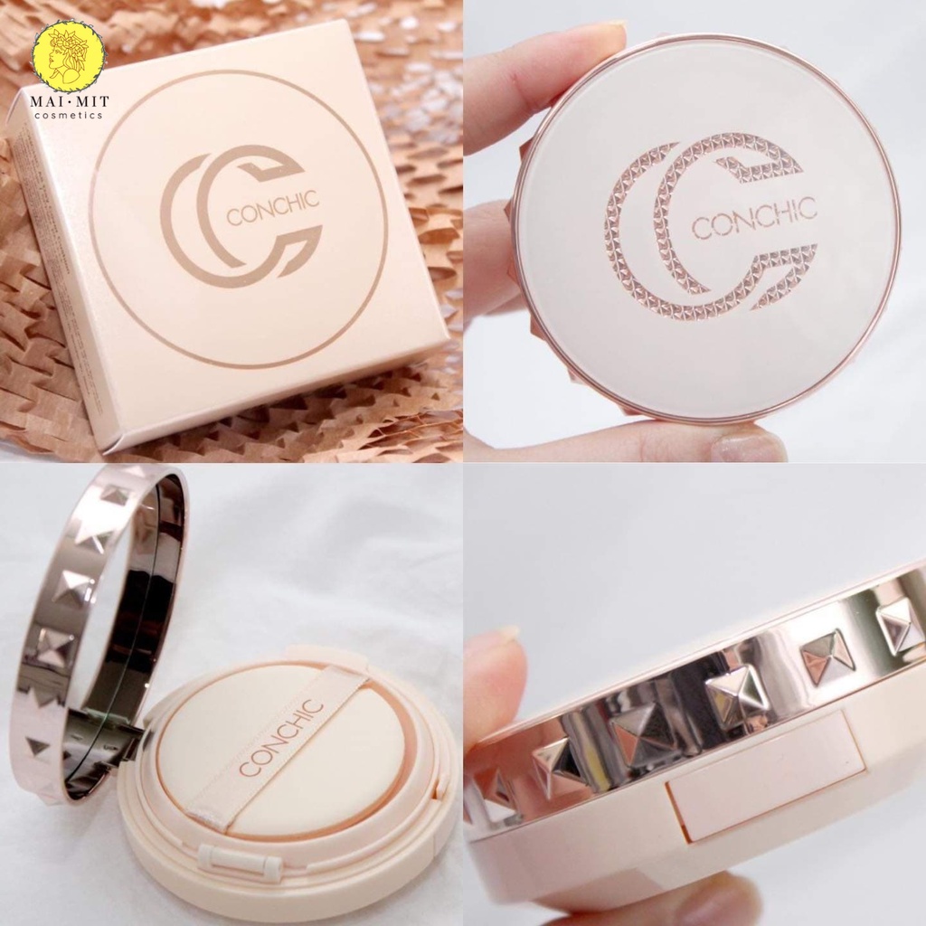 Phấn nước Tonymoly Conchic giúp dưỡng ẩm, che phủ khuyết điểm, nâng tone da | BigBuy360 - bigbuy360.vn