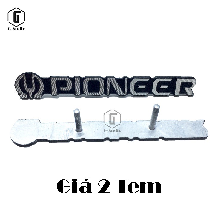 Tem Logo Pioneer (giá 1 cặp, 2 chiếc)