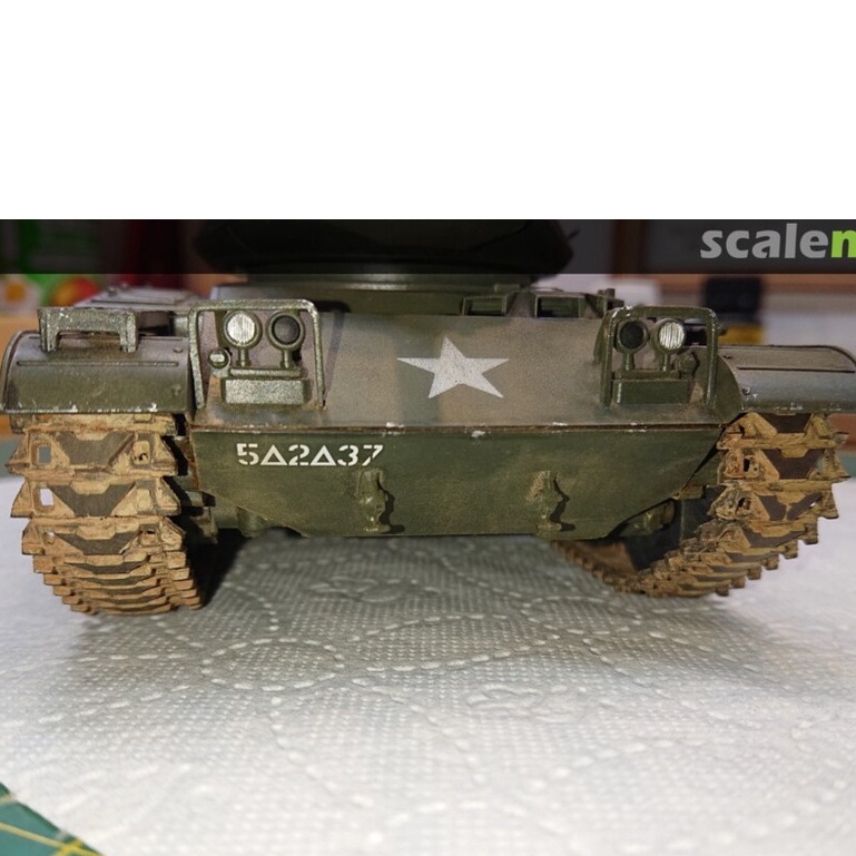 Mô Hình lắp ráp Xe Tăng quân sự Hoa Kỳ 1/35 U.S. M41 Walker Bulldog 35055 Tamiya 4950344995455