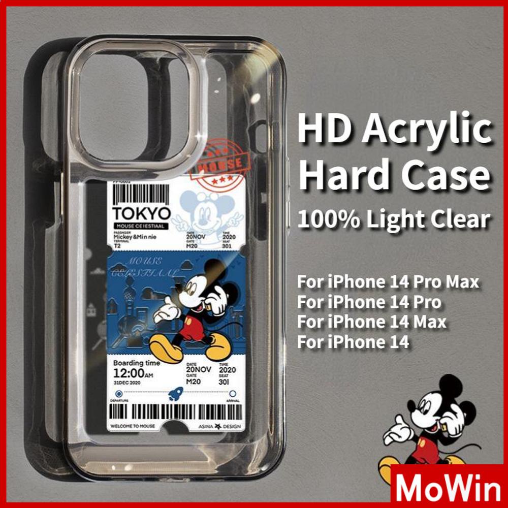 Ốp điện thoại acrylic HD chống sốc hoạt hình thích hợp cho IPHONE 14 PRO MAX 13 PRO MAX 12 PRO MAX 11 PRO MAX XR XS MAX