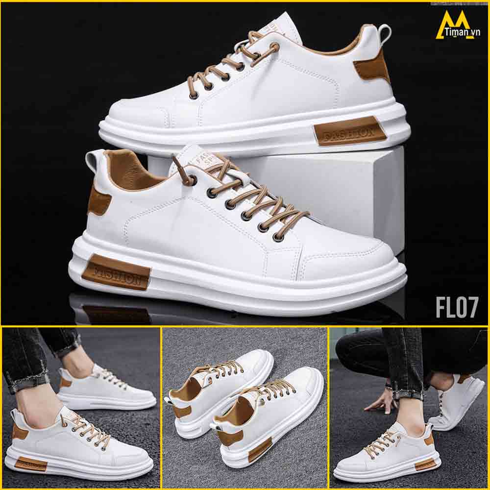 Giày thể thao nam sneaker TIMAN FL13 đế êm vải thoáng khí bảo hành 1 năm