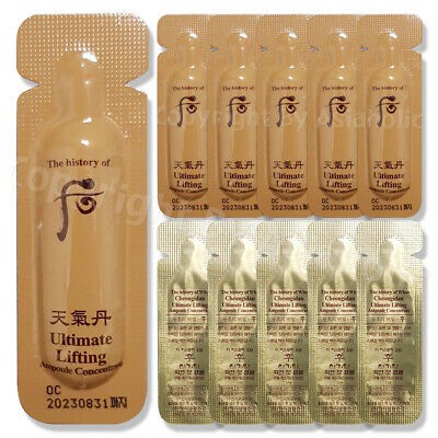1 gói serum chống lõa hóa Whoo Ultimate Lifting Ampoule Concentrate