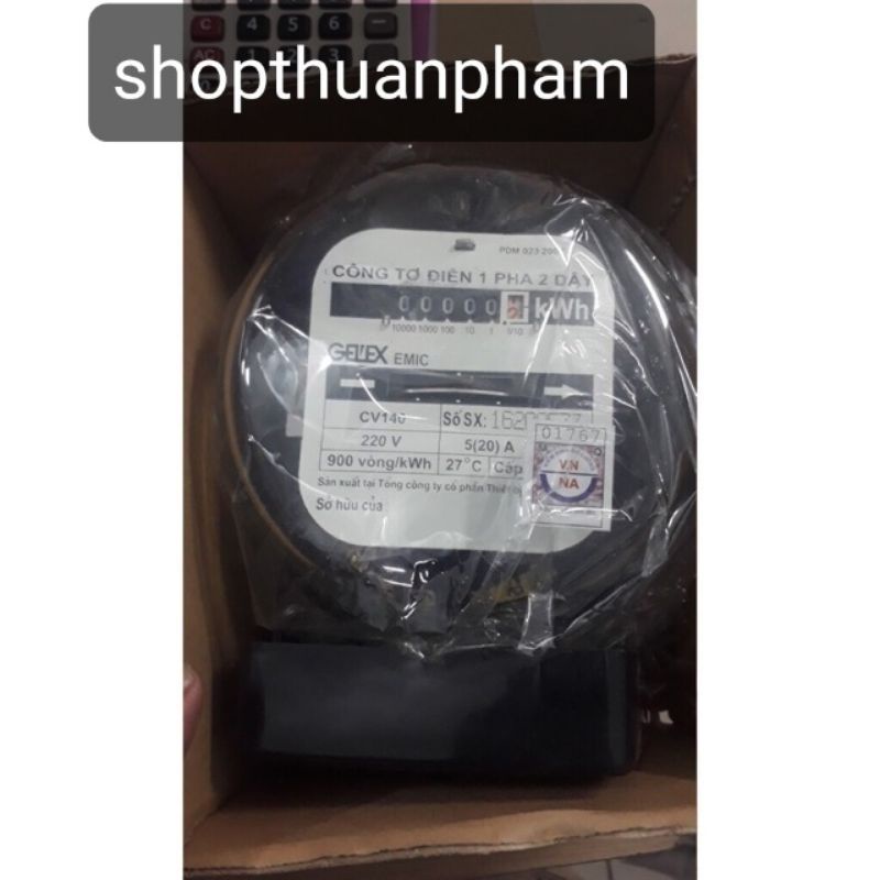 Công tơ điện 1 pha 2 dây