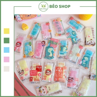 Miếng dán hạ nhiệt làm mát mùa hè Béo shop combo 2 miếng dán lạnh chống nóng tiện dụng