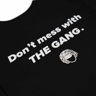 Áo thun Chữ Basic - Đen - Street Gang
