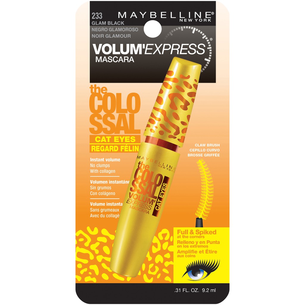 Chuốt mi The Colossal Cat Eyes Mascara