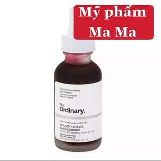 Serum peel da hoá học the ordinary aha 30% bha 2% peeling solution