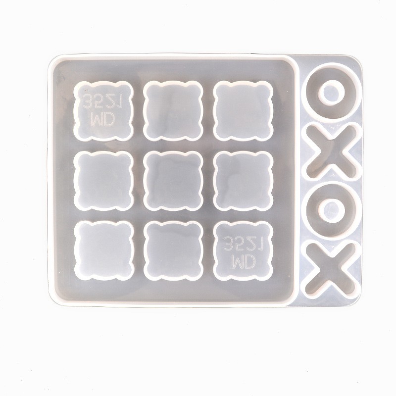 Bộ Khuôn Silicon Cờ Cá Rô XO Game Board