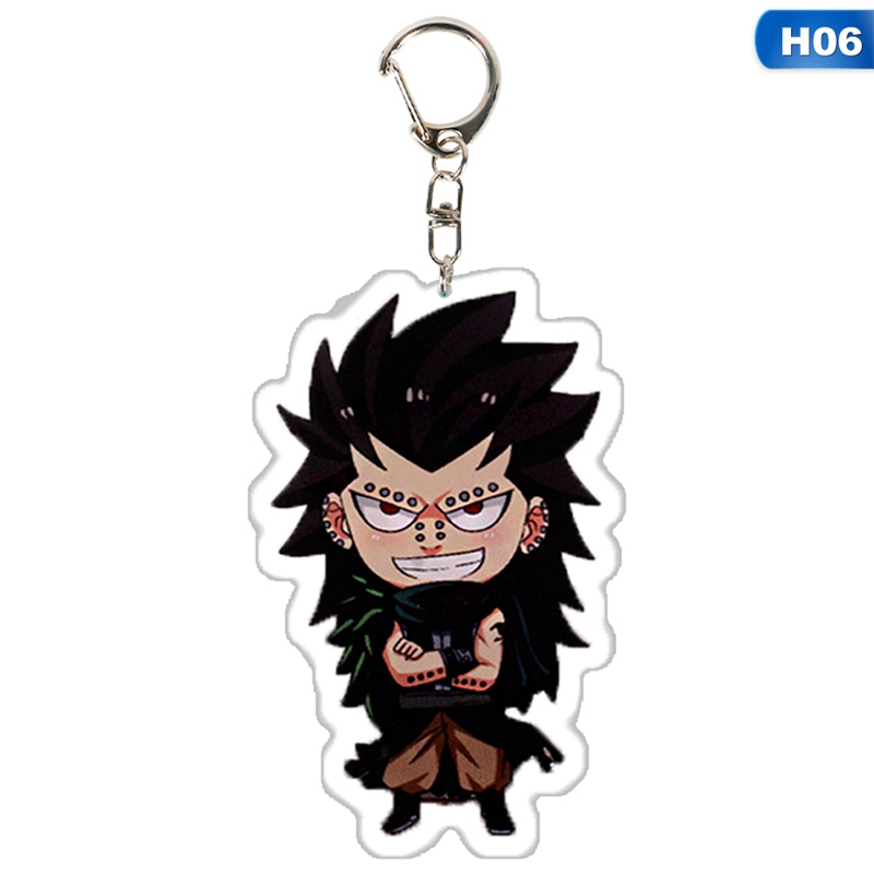 flowersqueen Móc khóa hình nhân vật anime fairy tail bằng acrylic