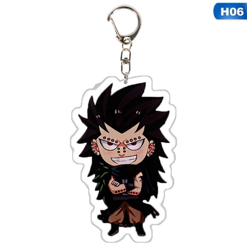 Móc khóa hình nhân vật anime Fairy Tail bằng acrylic