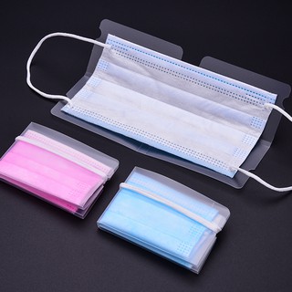 🔥Ready Stock🔥Foldable Face Mask Storage Case Masks Keeper Holder Anti Dust Box Container for Disposable Mask