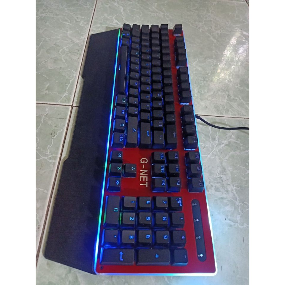 Phím cơ Comanro S60 đèn led RGB đẹp thanh lý đang sử dụng tốt - Máy tính Hiệp Phát