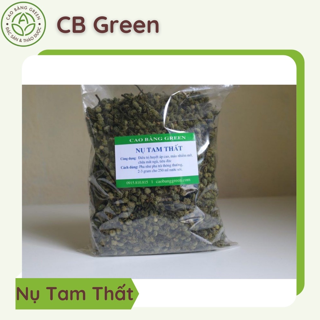 Nụ Tam Thất Bao Tử Sấy Khô Giúp Thanh Nhiệt Tăng Đề Kháng - Túi 500g - Hàng Mới