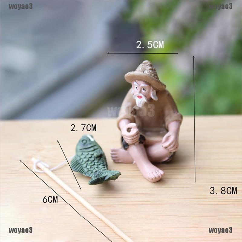 Phụ Kiện Câu Cá Bằng Nhựa Trang Trí Sân Vườn
