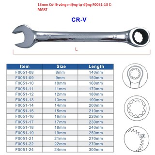 CỜ LÊ VÒNG MIỆNG C-MART F0051-13