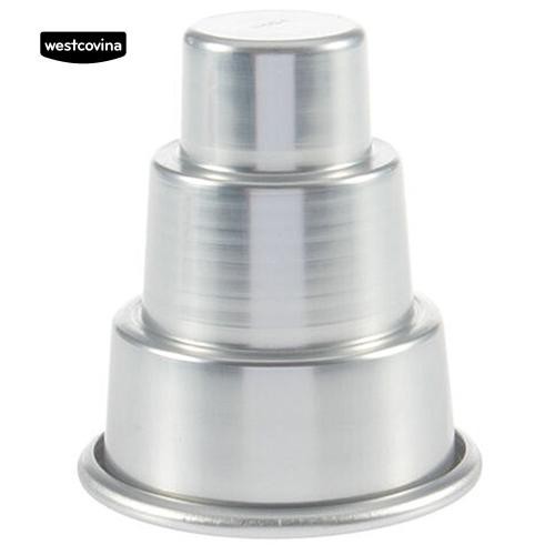 Khuôn Làm Bánh Sinh Nhật 3 Tầng Mini Diy