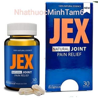 VIÊN UỐNG BỔ XƯƠNG KHỚP JEX NATURAL JOINT PAIN RELIEF (CHAI 30 VIÊN)