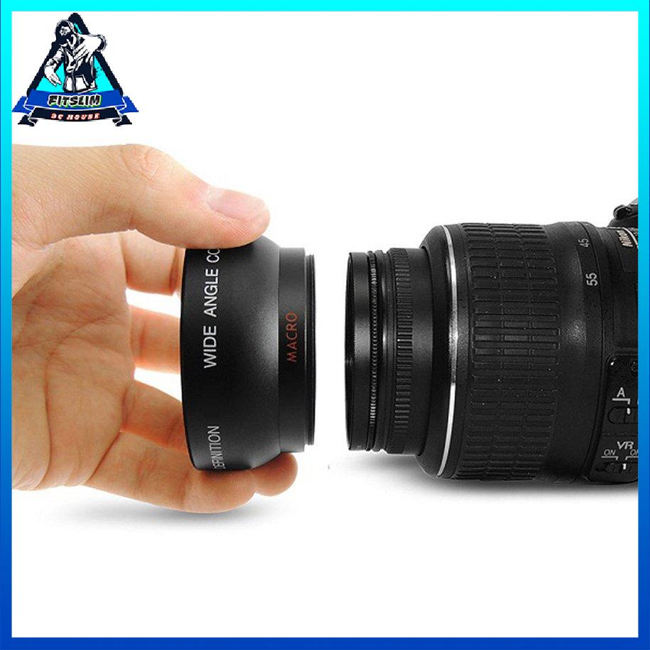Ống kính macro góc rộng 52MM 0,45 X chuyên nghiệp cho máy ảnh có đường 52mm [6/9]