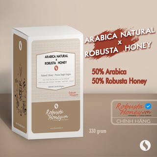Arabica blend robusta honey - 50% arabica x 50% robusta honey, hài hoà ít chua thơm đậm- cà phê bột thương hiệu robusta