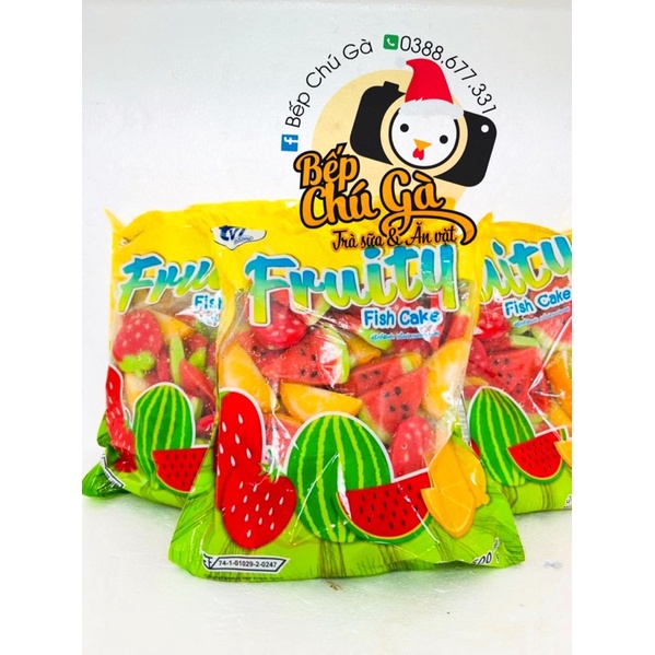 Cá Viên Trái Cây Thái Lan - 100gram - Giá siêu hời