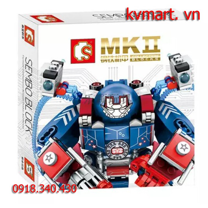 Lắp ráp robot MK2 (MK-II)