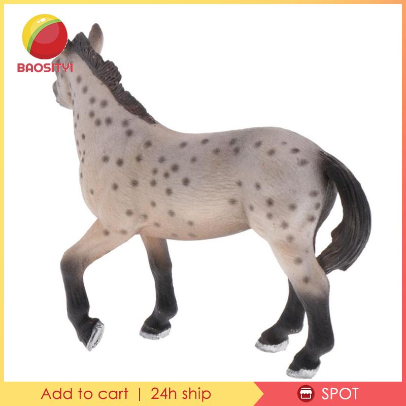 [Baosity1] Mô Hình Ngựa Sống Động Trang Trí Vườn Nhà Búp Bê