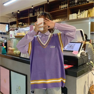 [ORDER] SET ÁO LEN GI LÊ KÈM SƠ MI TÍM MỘNG MƠ