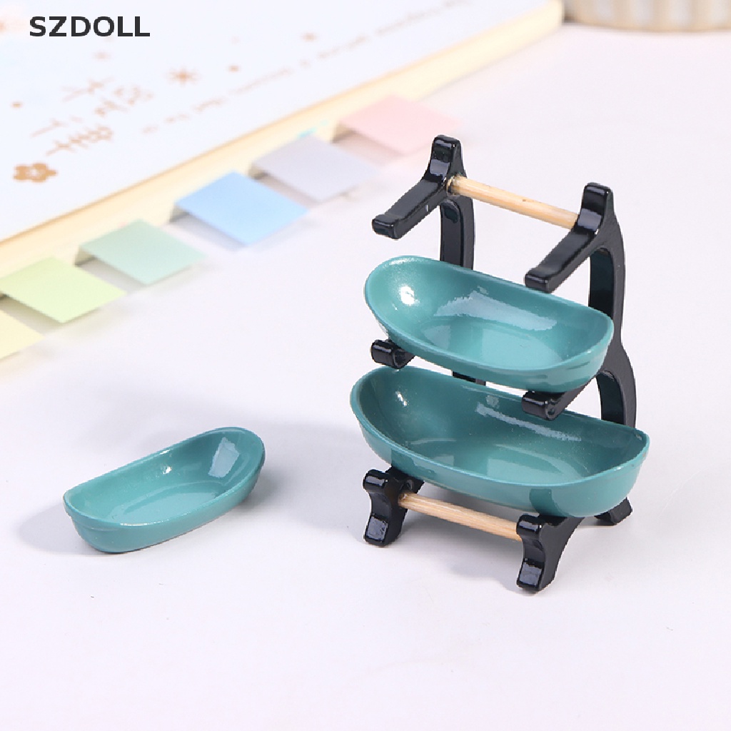 Đồ nội thất thu nhỏ tỉ lệ 1:12 dành cho căn bếp của nhà búp bê DOM
