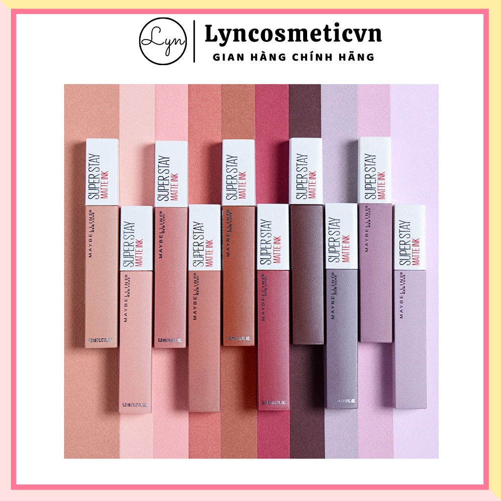 Son kem lì Maybelline Super Stay Matte Ink