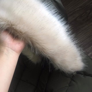 Áo phao lót lông Topshop