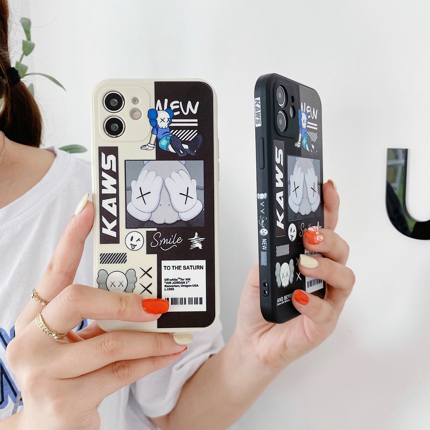 Cute Cartoon Silicone Phone Case For Iphone 12 11 Pro Max X Xs XR 6 6s 7 8 Plus SE 2020 Xsmax 6Plus 7Plus 8Plus 11Promax
