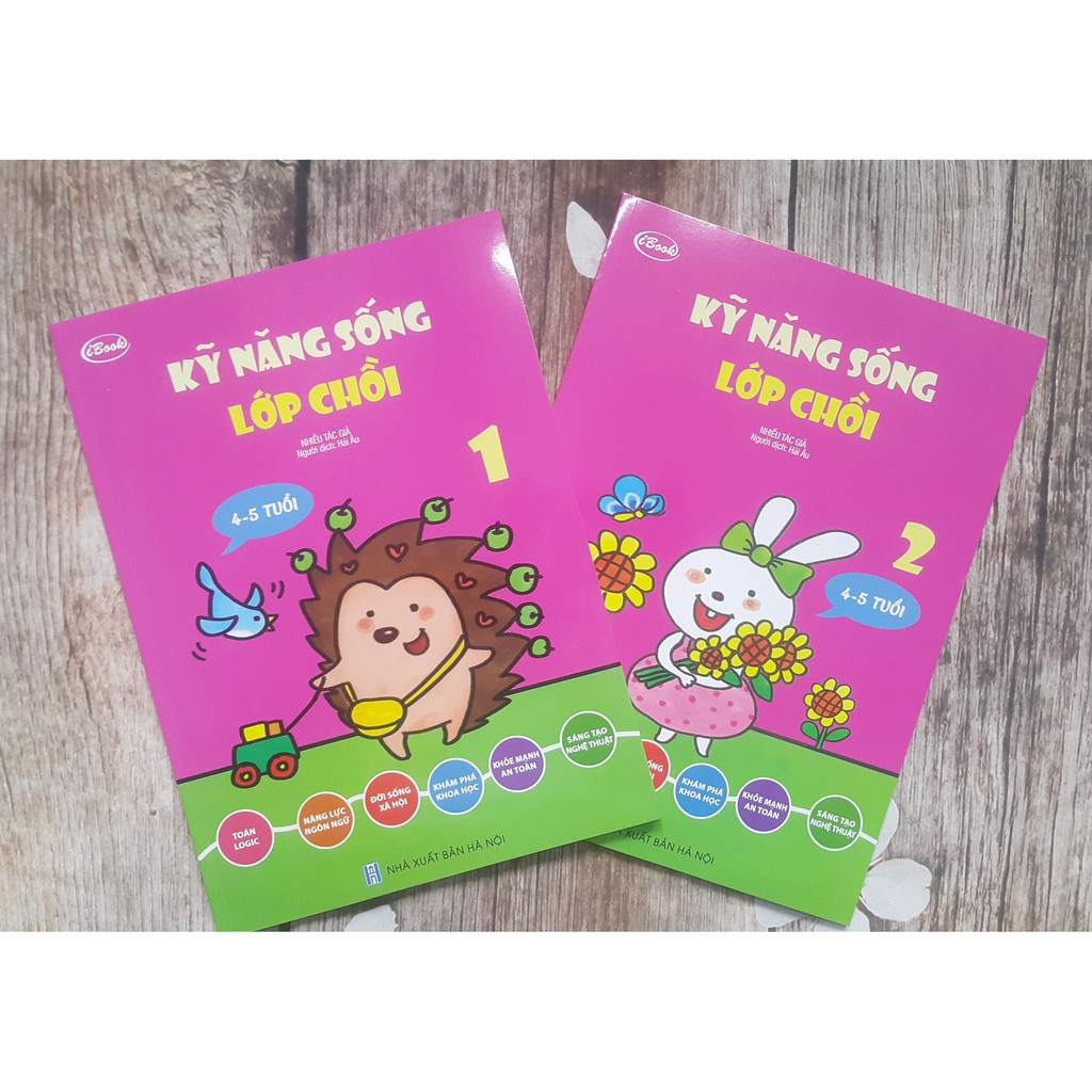 SÁCH - Combo 2 cuốn Sách Kỹ Năng Sống Lớp Chồi ( giai đoạn từ 4-5 tuổi) | BigBuy360 - bigbuy360.vn