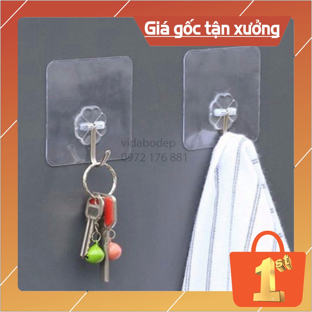 MÓC DÁN NHỰA CAO CẤP SET 10 CÁI