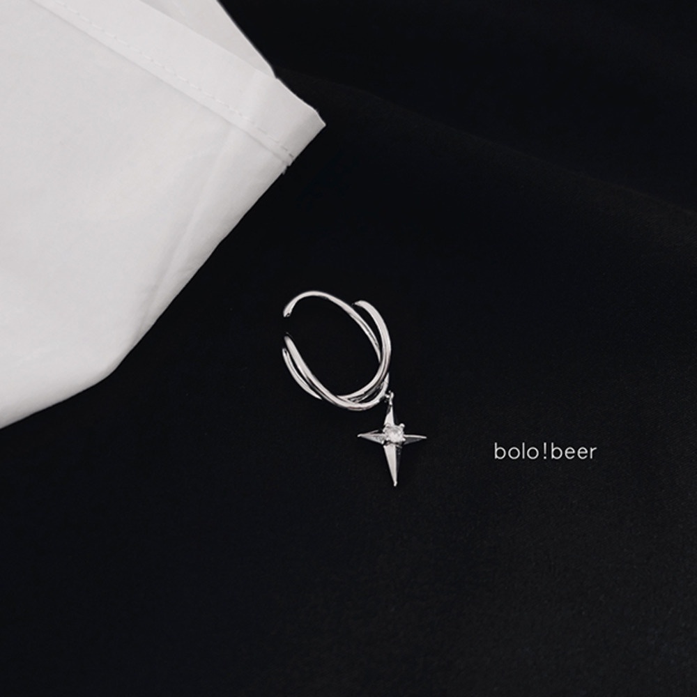 Khuyên Tai Dạng Kẹp Không Biến Dạng Đơn Giản Cổ Điển