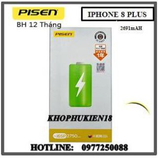 Pin iphone  chất lượng cao [chính hãng pisen BH 12T] Thích hợp  6/6s/6plus/6s plus/7/7plus/8/8plus