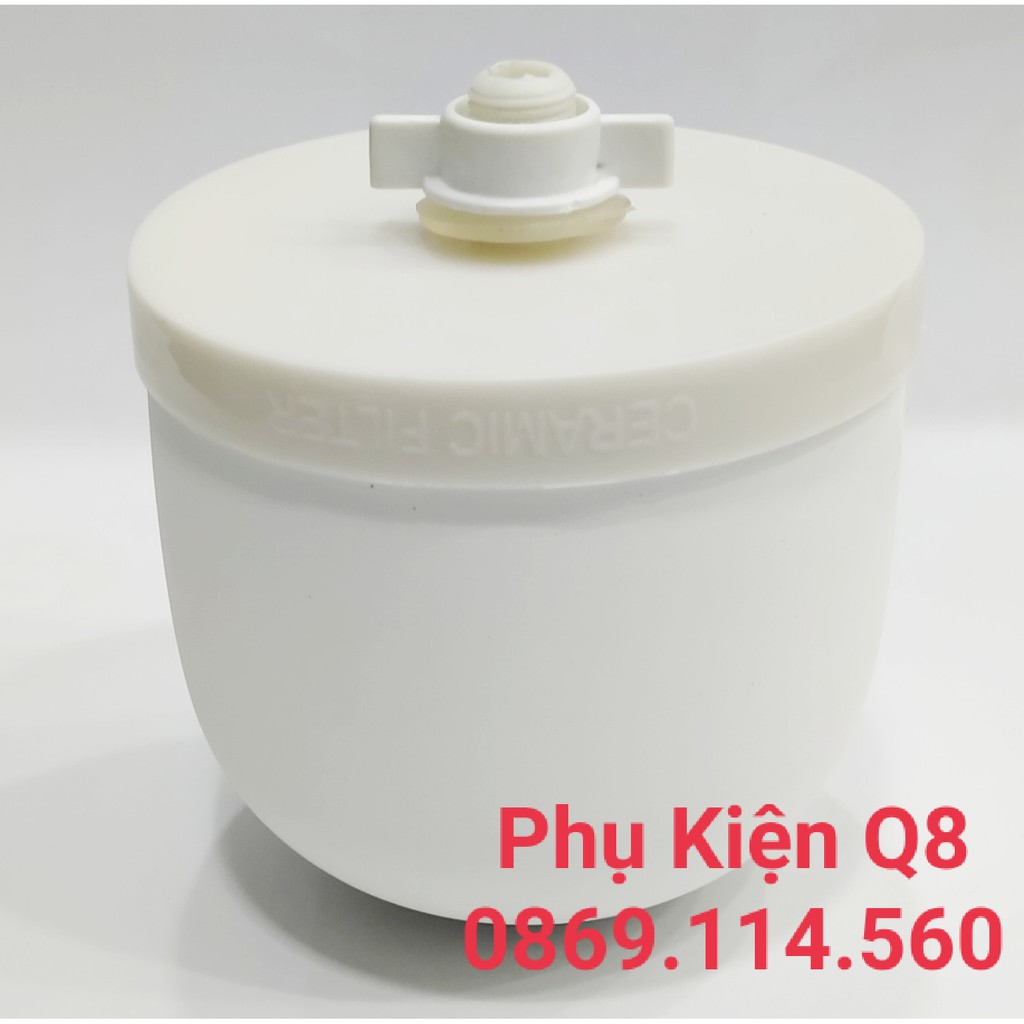 Lõi lọc nước Ceramic sứ trắng dùng trong bình lọc nước