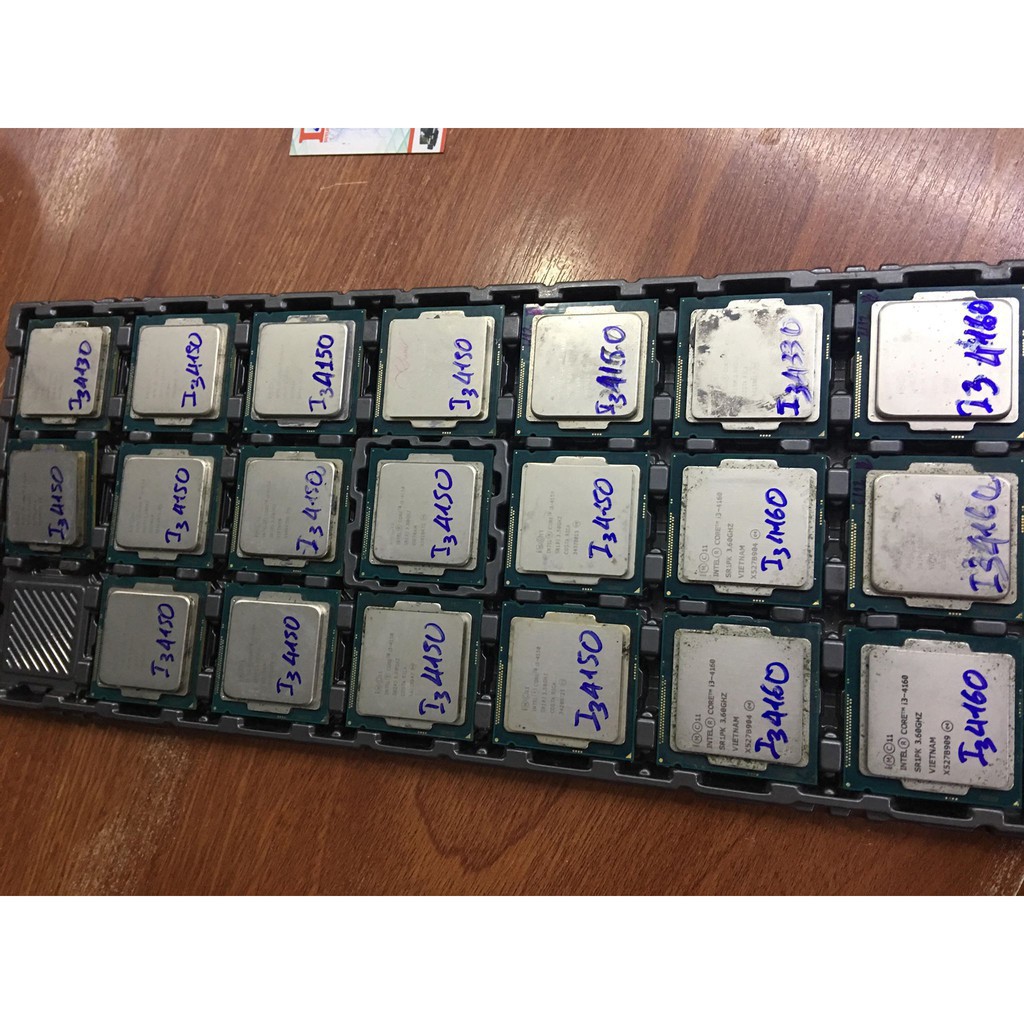 CPU intel i3-4150,4160 socket 1150 tặng keo tản nhiệt 95